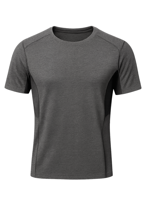 Graues Sport-T-Shirt